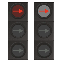 Светофор дорожный дополнительная желтая секция 200 мм